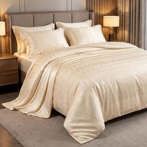Wholesale High Quality 400TC Tencel Silk Modal Jacquard Fitted Sheet Set OEM-Legend