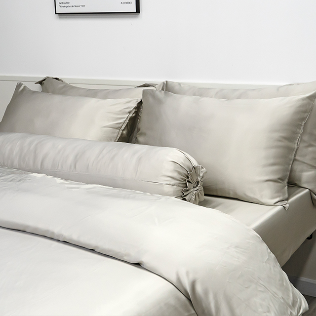 Wholesale Rayon Modal Plain Color Quilt Cover Set OEM
