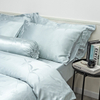 Wholesale Rayon Silk Modal Jacquard Quilt Cover Set OEM