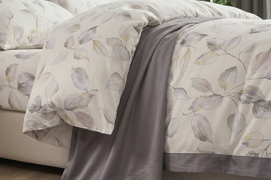 215TC Micro Tencel Twill Printed Bedding Set
