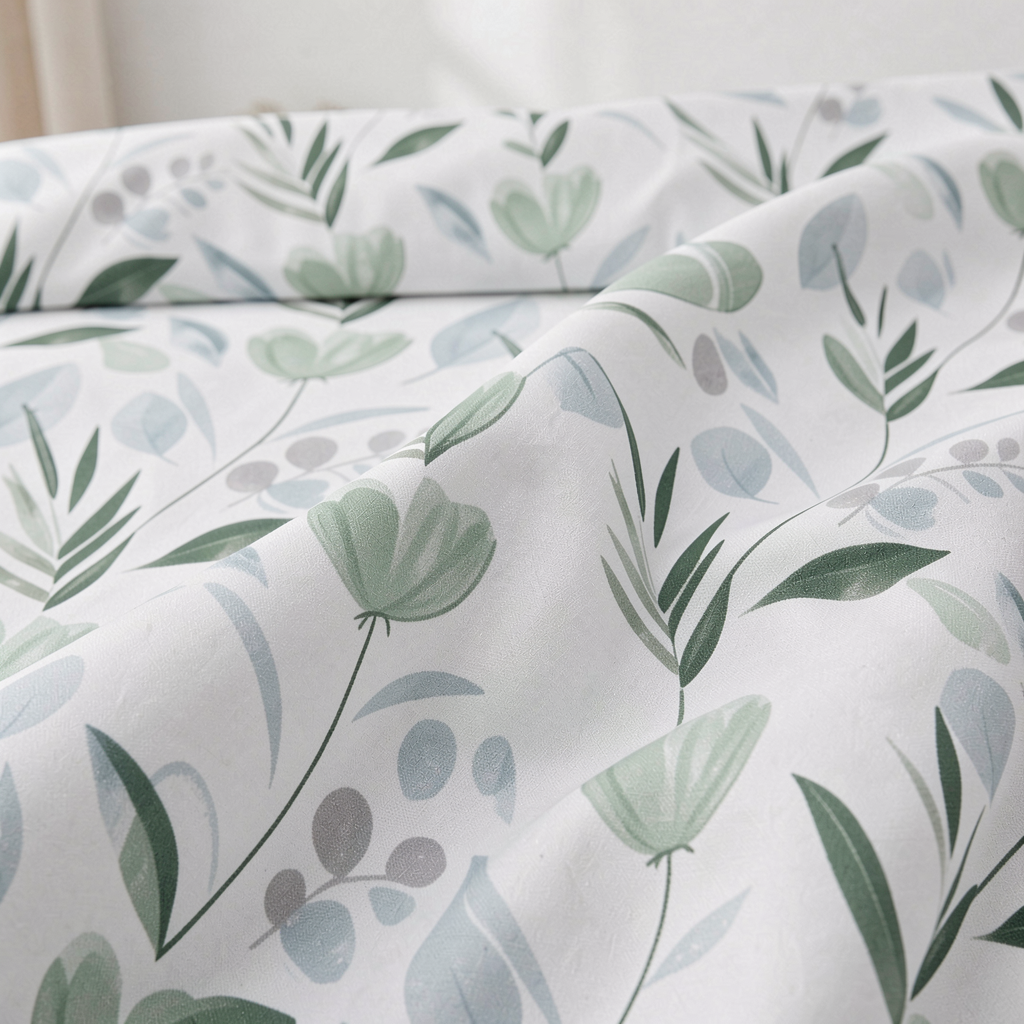 230TC bamboo twill bedsheet