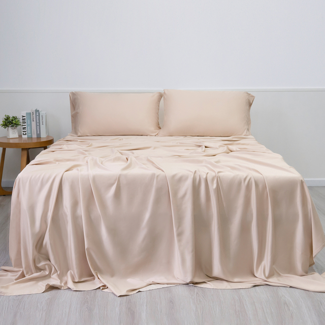 230TC bamboo twill bedsheet