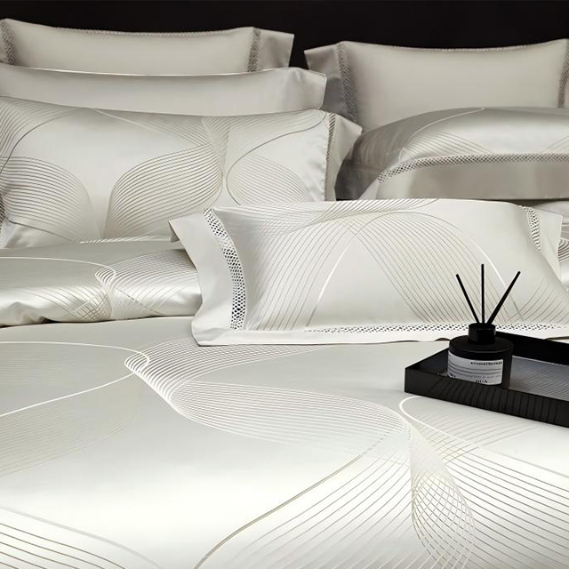 Tencel Modal Jacquard Quilt Cover Set Premium Quality