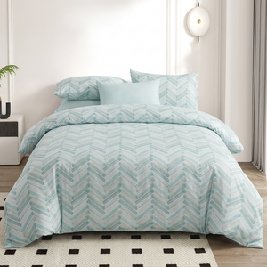 215TC Micro Tencel Twill Printed Bedding Set