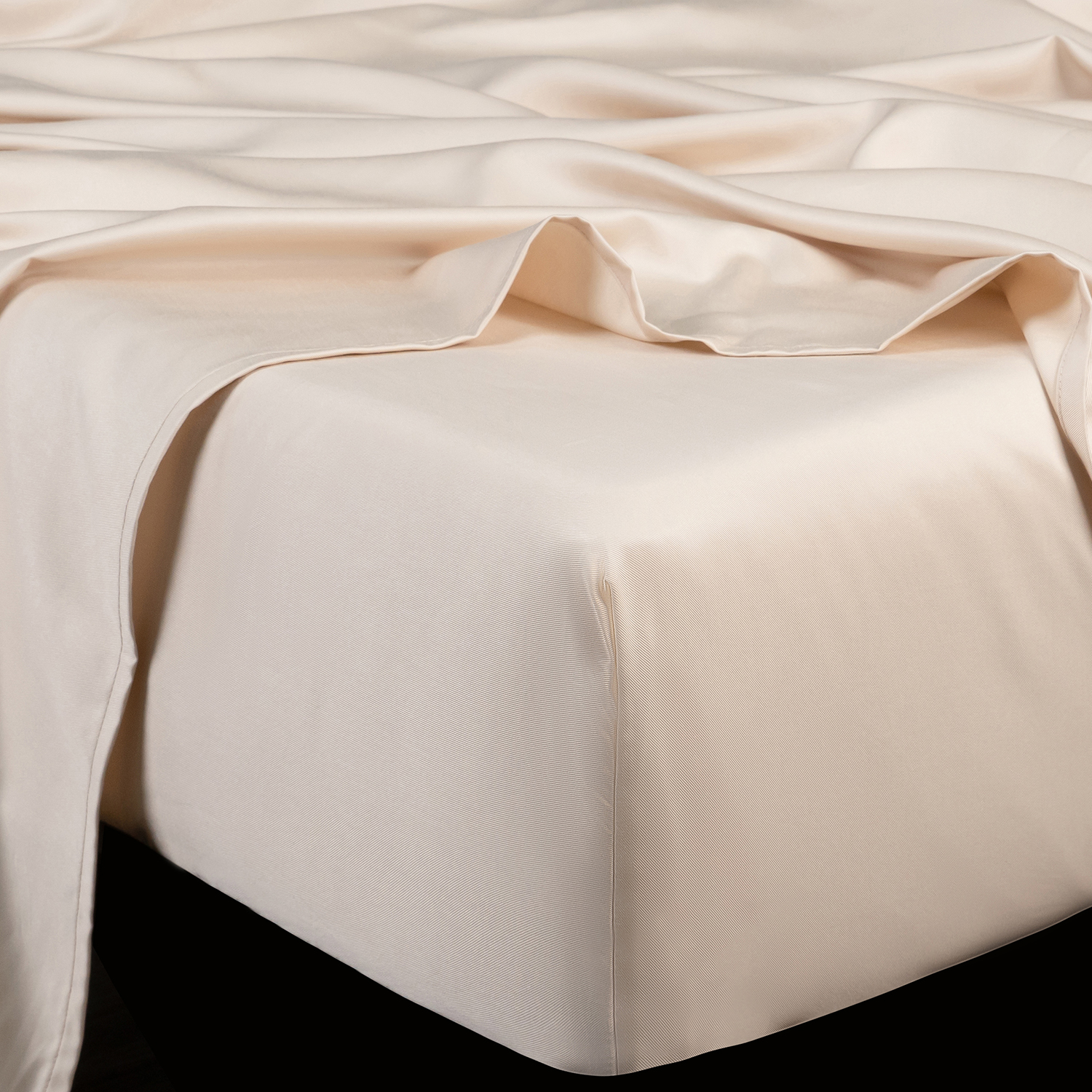 230TC bamboo twill bedsheet