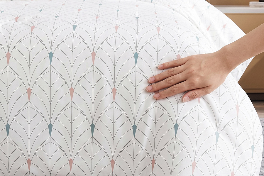 200TC Tencel Pritned Bedding