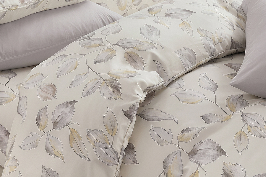 215TC Micro Tencel Twill Printed Bedding Set
