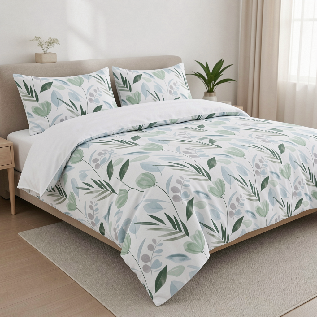 230TC bamboo twill bedsheet