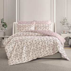 Soft Comfortable 100% Combed Cotton 330TC Bedding Set OEM-Version A