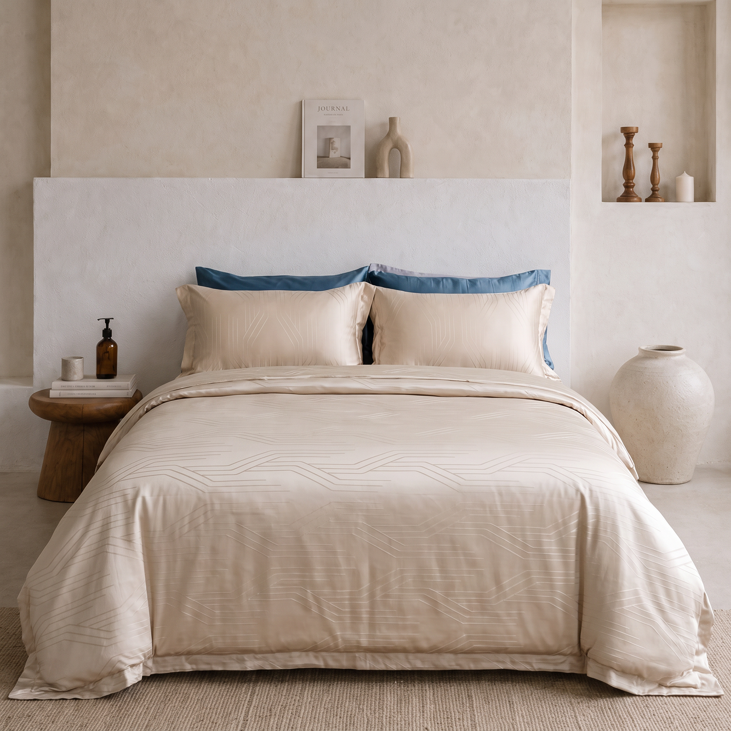 Long Staple Cotton Jacquard Bedding Set