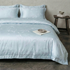  Rayon Silk Modal Jacquard Duvet Cover Set