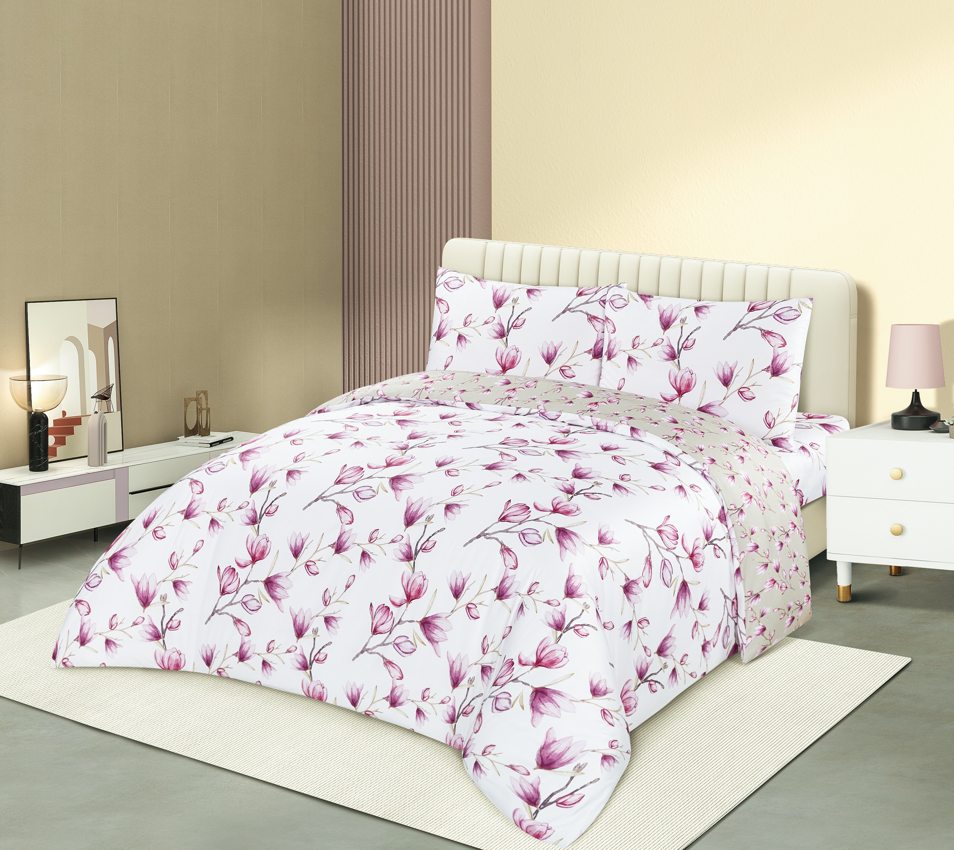 Soft Touch 205TC High Quality Cotton Bedding Set Factory Direct