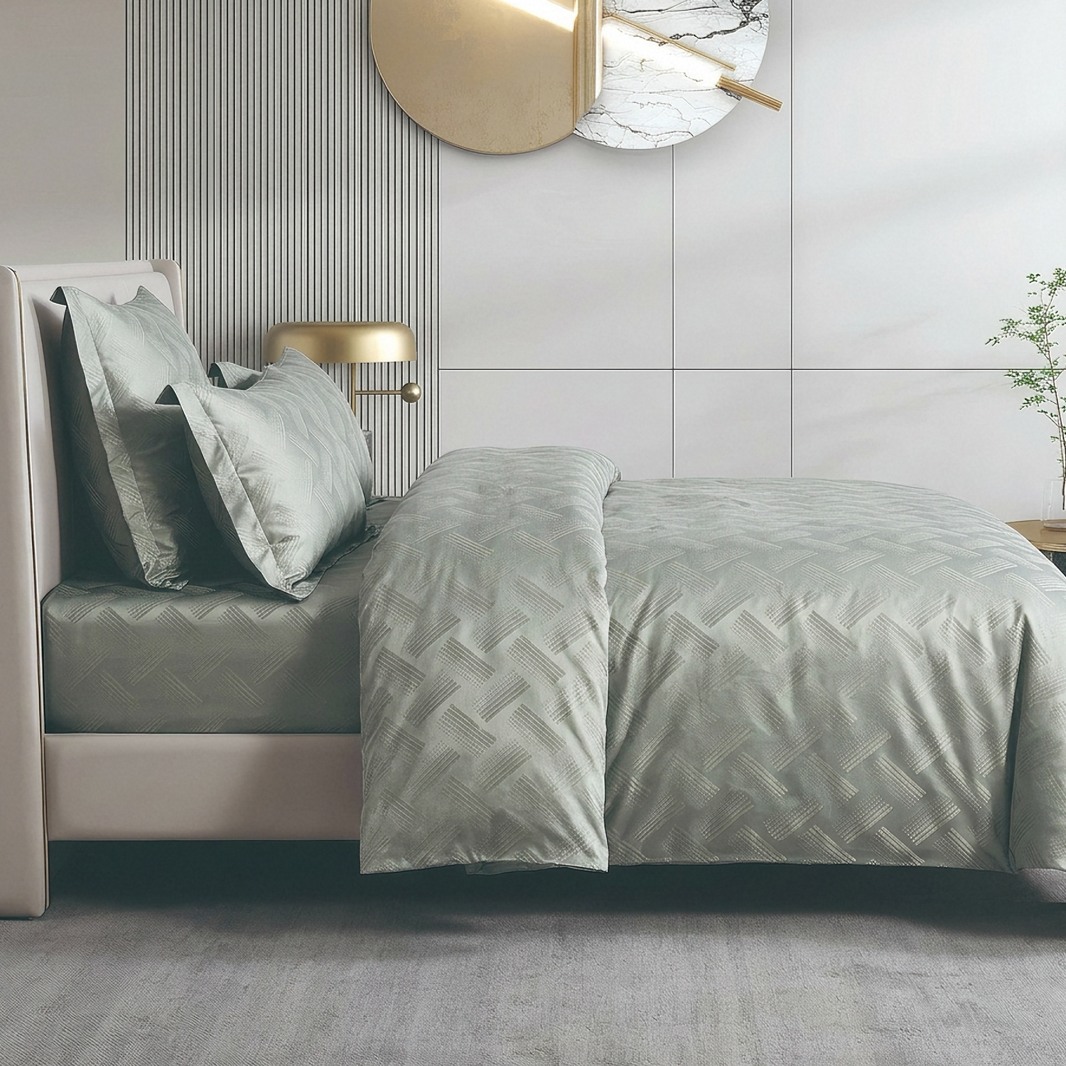 270TC Micro Cotton Jacquard bedding