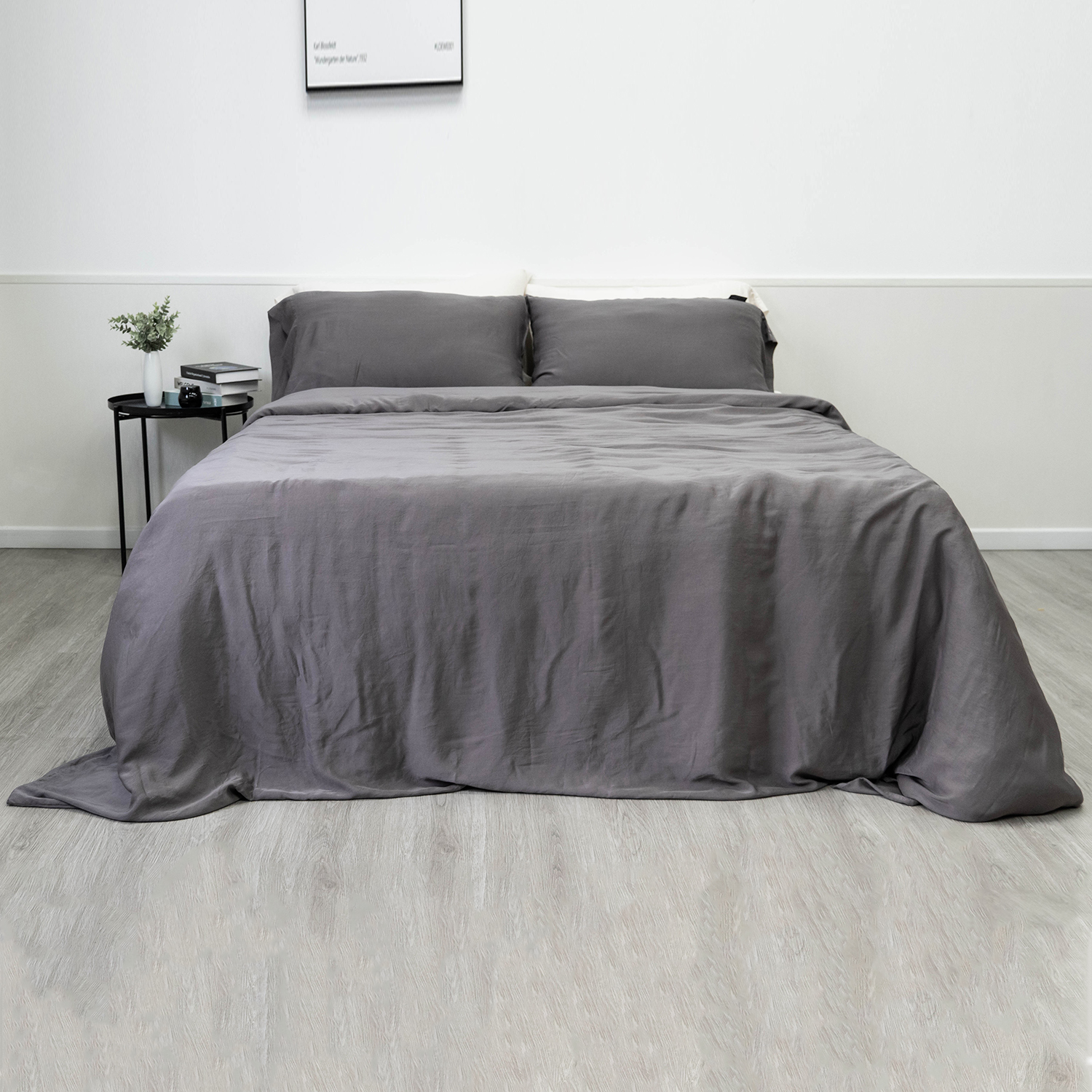 Washed Tencel Sateen Bed Sheet Set