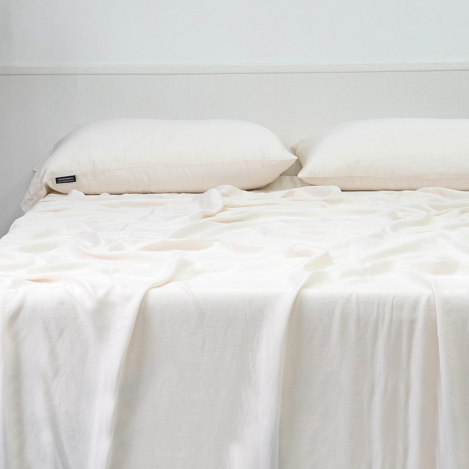 Washed Tencel Sateen Bed Sheet Set
