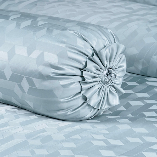 Wholesale High Quality 400TC Rayon Silk Modal Jacquard Fitted Sheet Set OEM