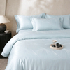 Rayon Silk Modal Jacquard Duvet Cover Set