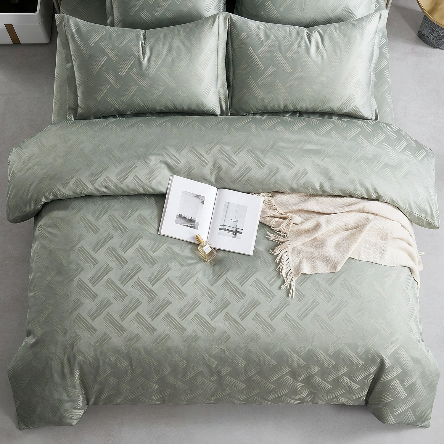 270TC Micro Cotton Jacquard bedding