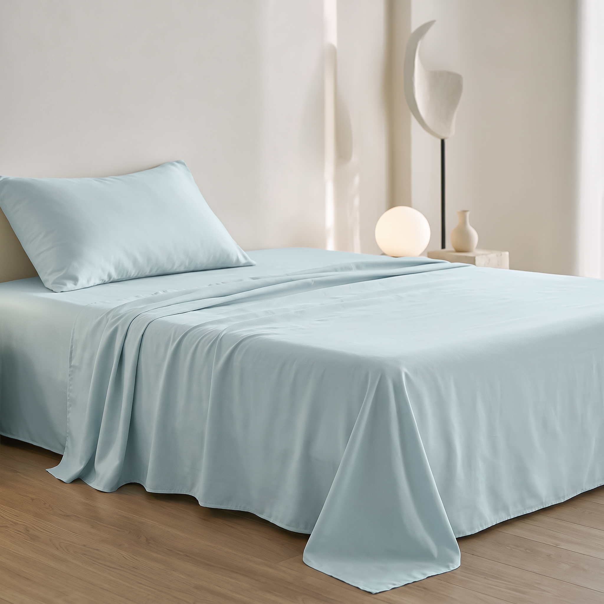 300TC Silky Lyocell Cooling Touch Bedding Set Factory Direct