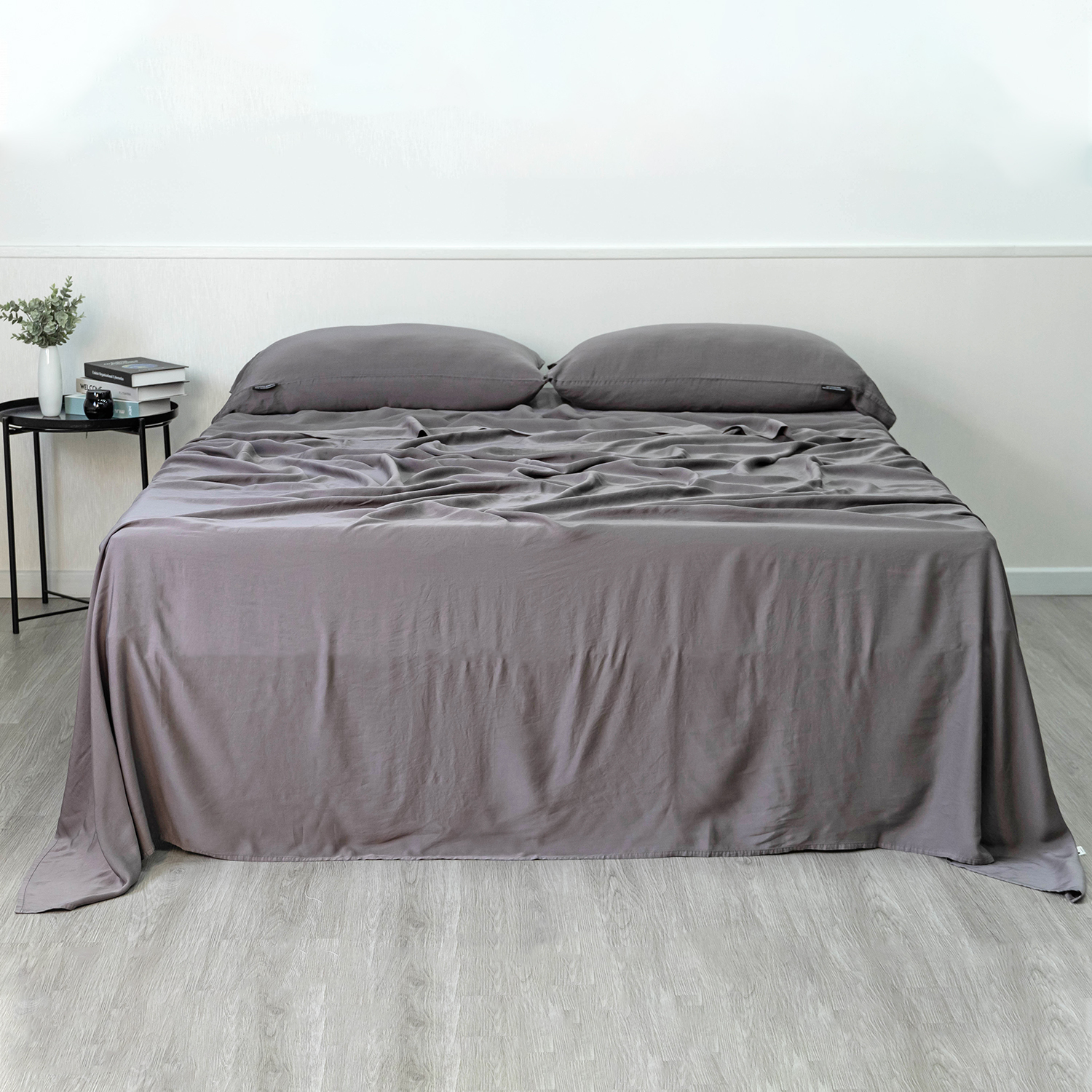 Washed Tencel Sateen Bed Sheet Set