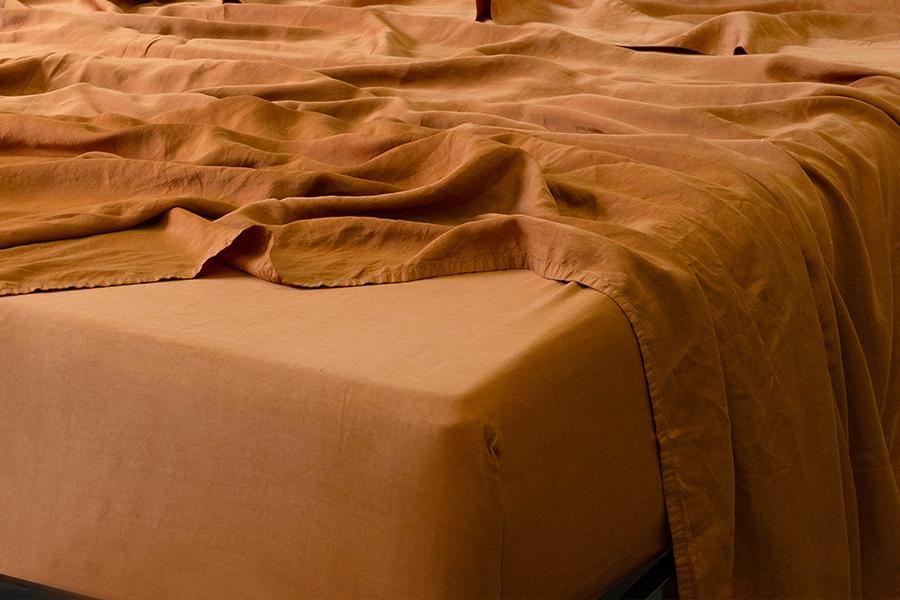 Washed Tencel Bedding set detail