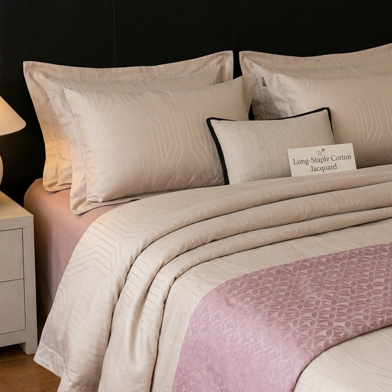 Long Staple Cotton Jacquard Bedding Set
