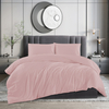 Soft Breathable 400TC Bamboo-Poly Sateen Printed Bedding Set China Factory Supplier