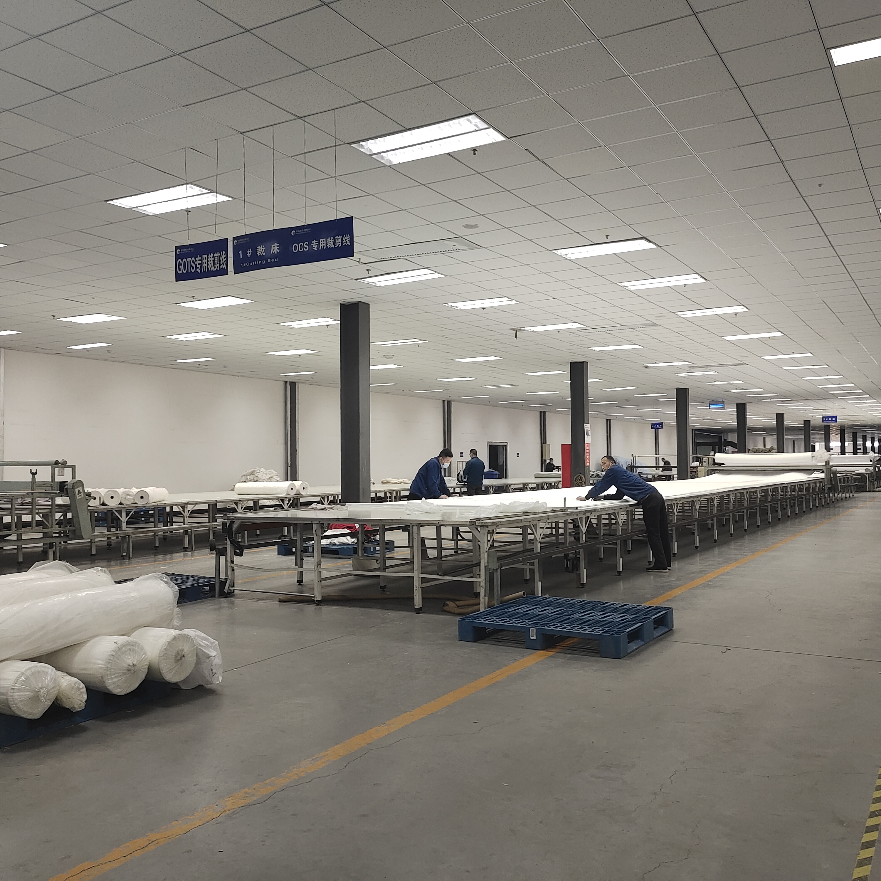bedding edge finishing process