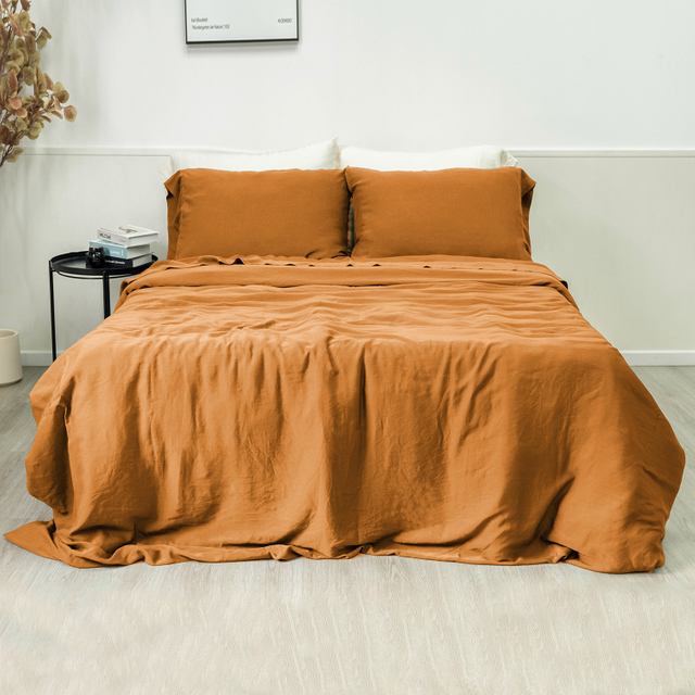 Washed Tencel Sateen Duvet Cover Set