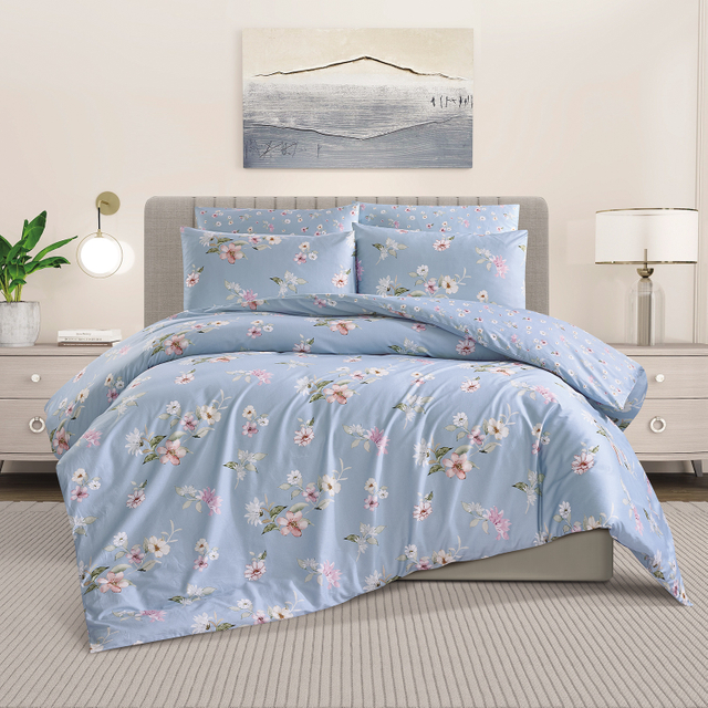 330TC combed cotton bedding set