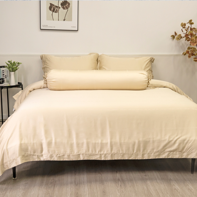 100% Tencel 300 TC Dobby Fitted Sheet Set