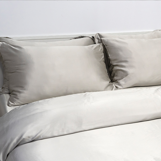 Wholesale Rayon Modal Plain Color Quilt Cover Set OEM