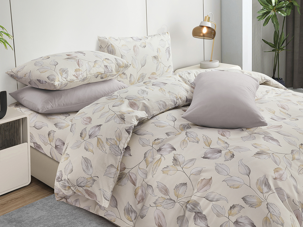 215TC Micro Tencel Twill Printed Bedding Set