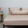  High Thread Count 300TC Combed Cotton Fitted Sheet Set OEM