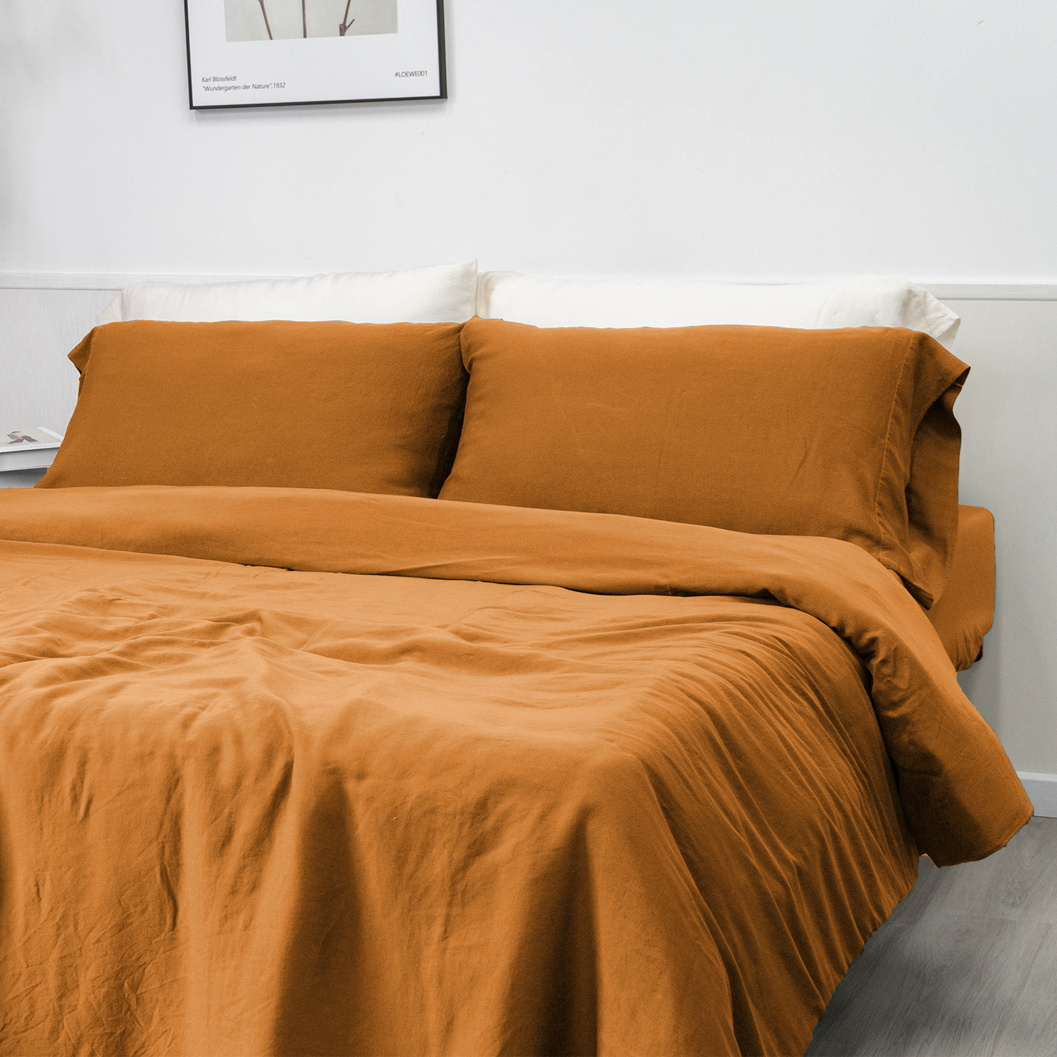 Washed Tencel Sateen Duvet Cover Set