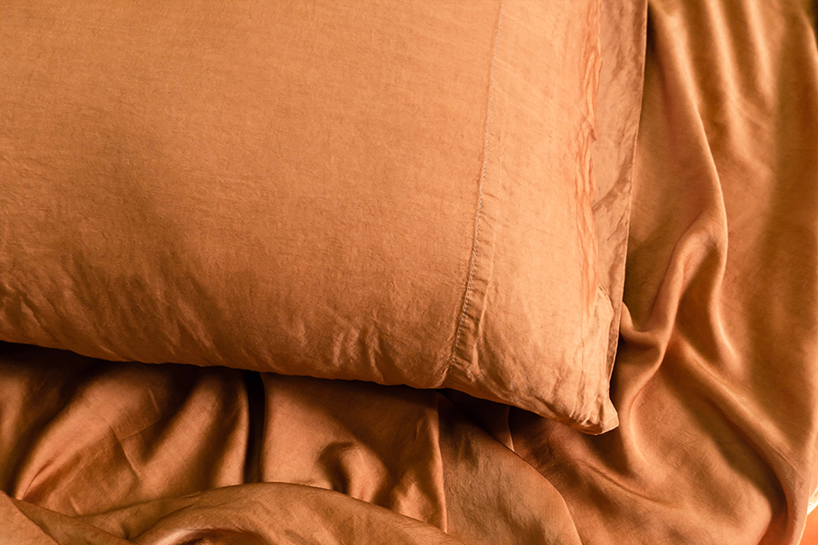 Washed Tencel Bedding set detail