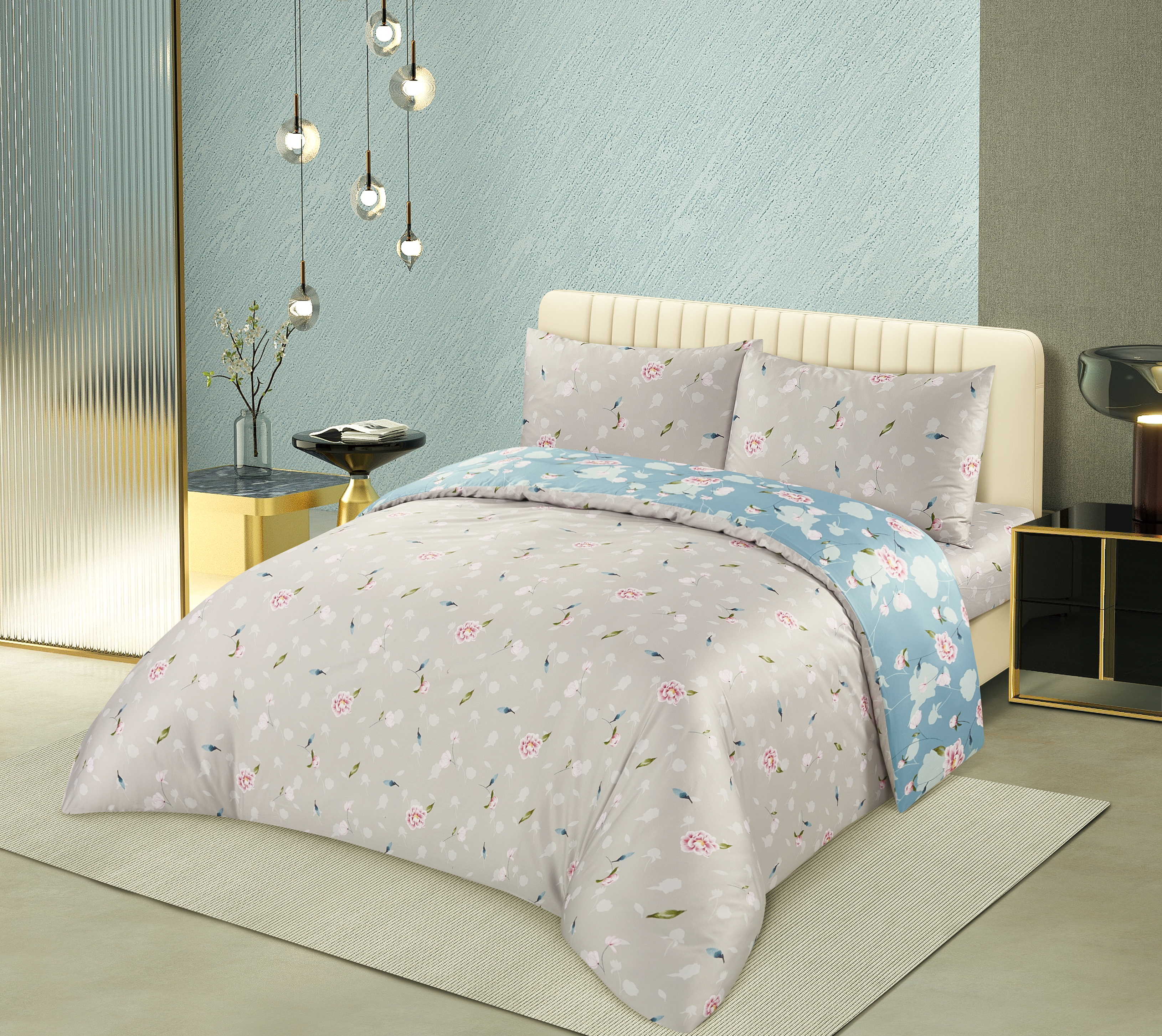 Combed Cotton 330TC High Thread Count Bedding Set