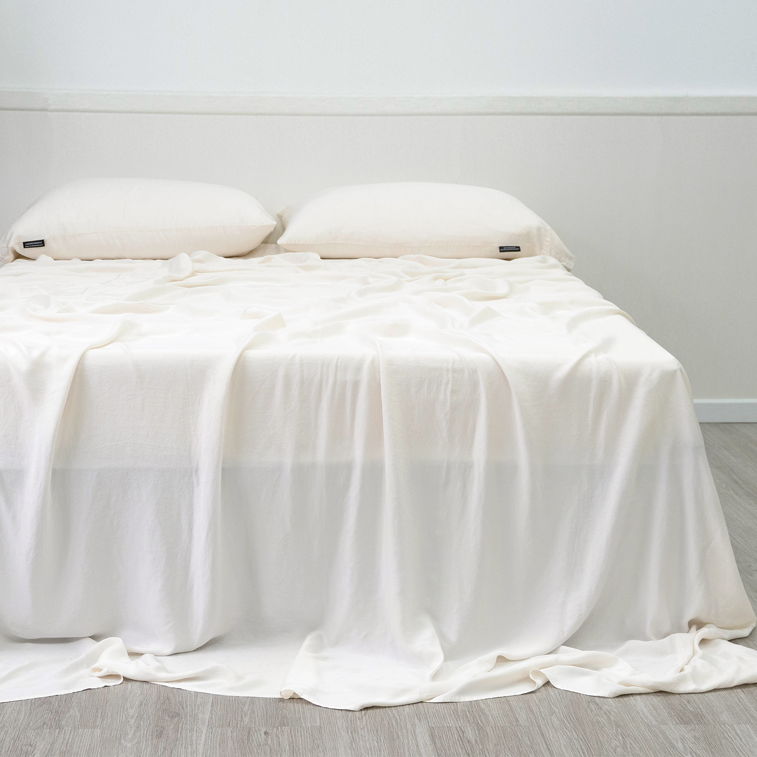Washed Tencel Sateen Bed Sheet Set