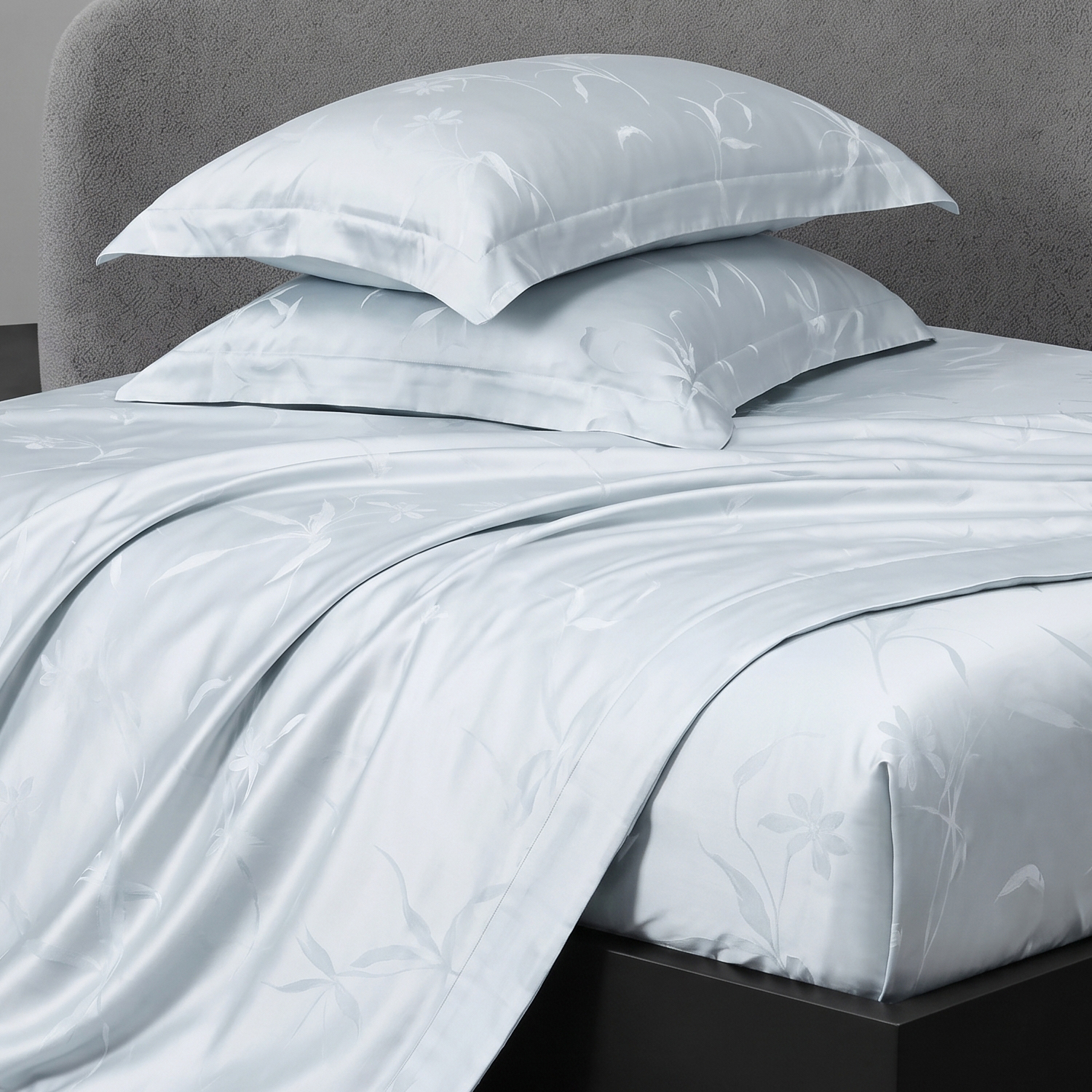 Rayon Silk Modal Jacquard Fitted Sheet Set