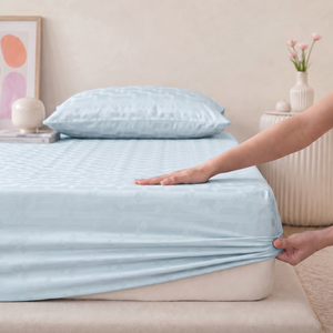 Tencel Modal Jacquard Fitted Sheet Set